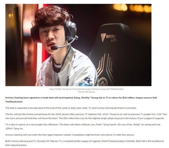 TheShy新星败北表现突出,SKT前途光明!再创辉煌时刻 TheShy新星败北表现突出,SKT前途光明!再创辉煌时刻